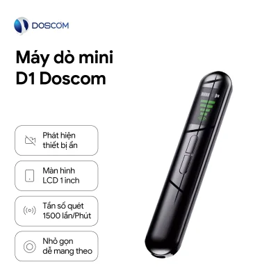 THIẾT BỊ DÒ D1 DOSCOM – DÒ CHUYÊN DỤNG THIẾT BỊ GHI ÂM, MÁY DÒ, MÁY NGHE LÉN, CAMERA ẨN, …